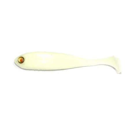 Bezpieczne zakupy Przynęta gumowa ADUSTA Penta Shad 10 cm 11 g 001 White Glow