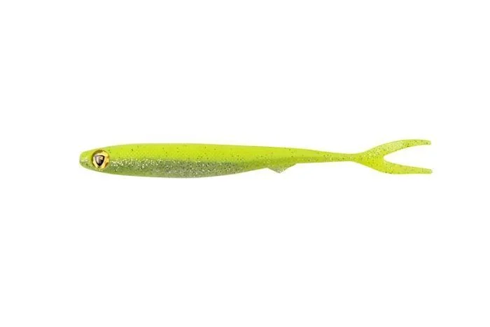 Guma Fox Slick Finesse 13cm/5" UV Chartreuse Ayu Oferta limitowana
