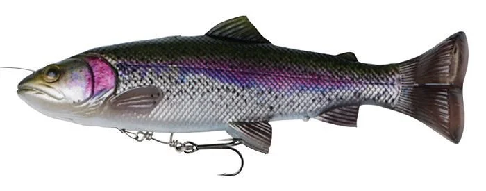 Guma Savage Gear 4D Line Thru Pulsetail Trout 16cm 51g SS Rainbow Trout Ostatnie sztuki