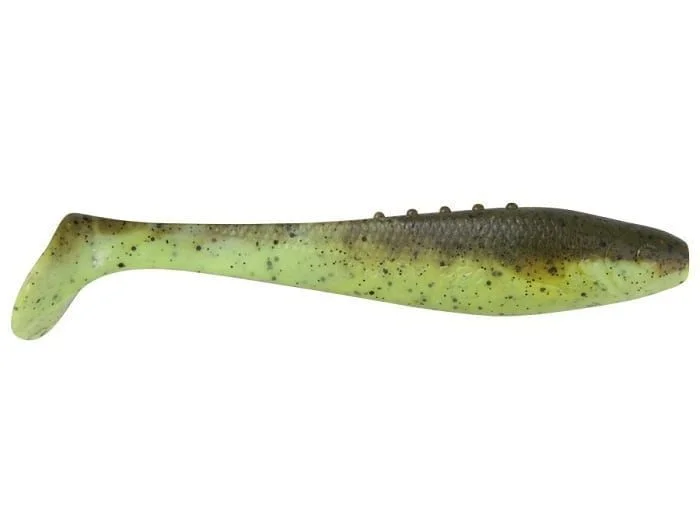 Guma Dragon Lunatic Pro 7,5cm SUPER YELLOW OLIVE Black Glitter 4szt. Cena promocyjna