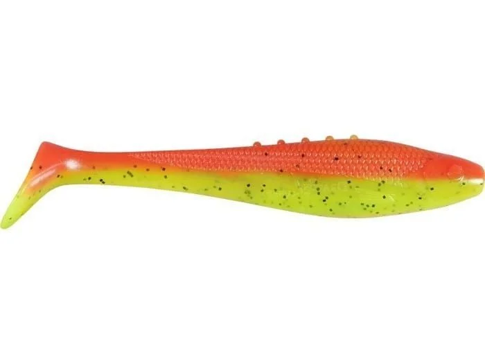 Guma Dragon Lunatic Pro 10cm CHARTR. ORANGE FLUO Black Glitter Silver Glitter 3szt. Okazja
