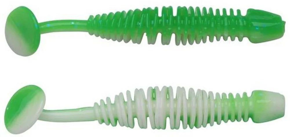 Szybka dostawa Guma Berkley Powerbait Power Leech 50mm Sprng Grn/White