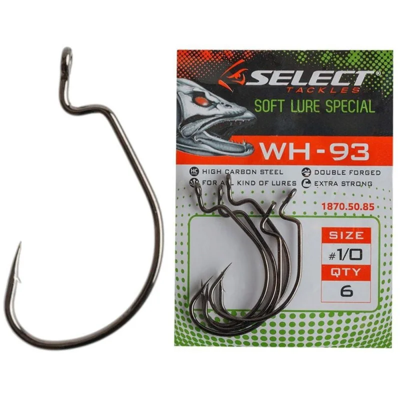 Haki Offsetowe Select Wh-93 #8/0 - 3szt. Hit cenowy