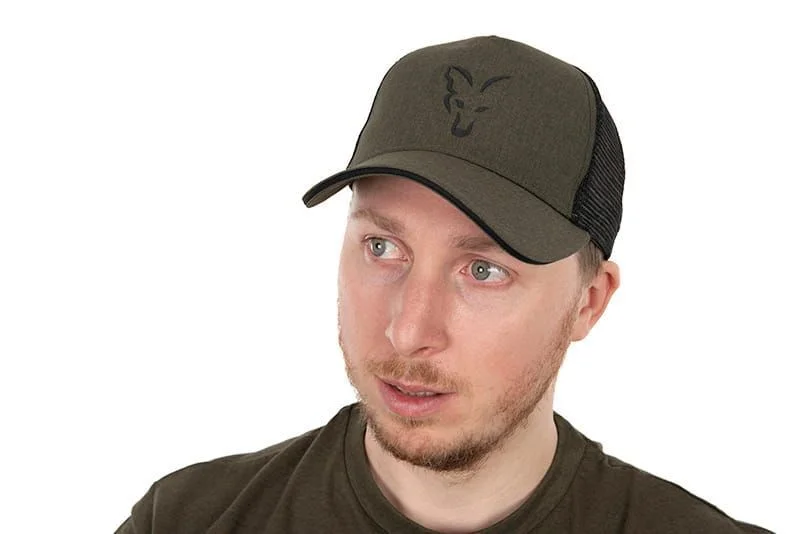 Cena promocyjna Czapka z Daszkiem Fox Collection Trucker Cap Green & Black