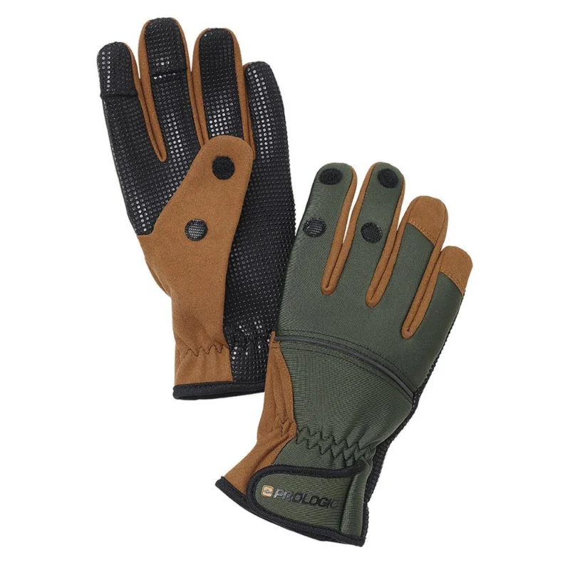 Rękawice Prologic Neoprene Grip Glove M Green/Brown Oferta czasowa