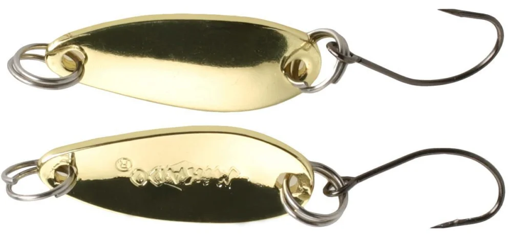 Bestseller Mikado BŁYSTKA WAHADŁOWA MINI SPOON 2.4cm/1.5g ZŁOTA