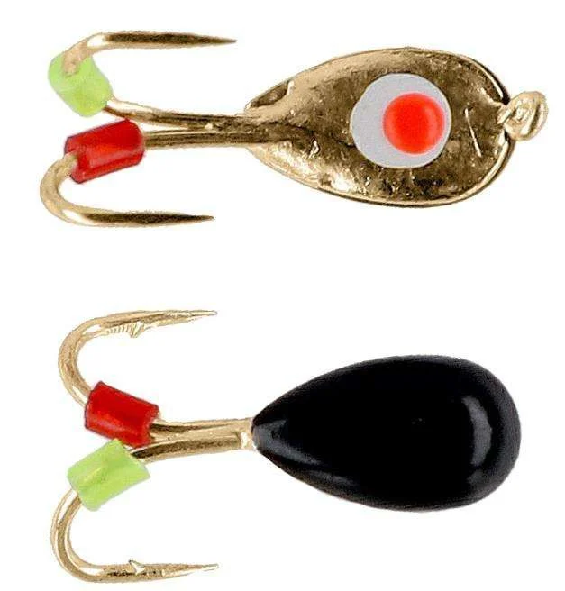 Dostępne od ręki Przynęta Ice Bug rozm. 4mm - Czarno Złoty