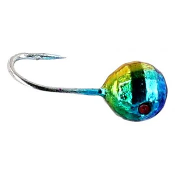 Ostatnie sztuki Mormyshka Mikado Okrągła Disco Rainbow 4,5g 1 szt.