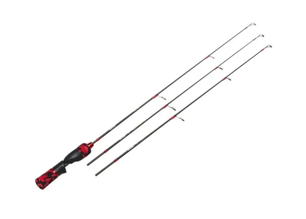 Zniżka Wędka Podlodowa Lucky John Ice Fishing Rod C-Tech Vib Trio 58cm