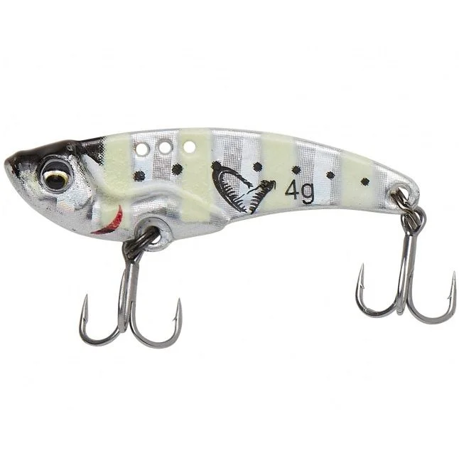 Niska cena Cykada Savage Gear Vib Blade SW 5.5CM 14.5G FS ZEBRA GLOW