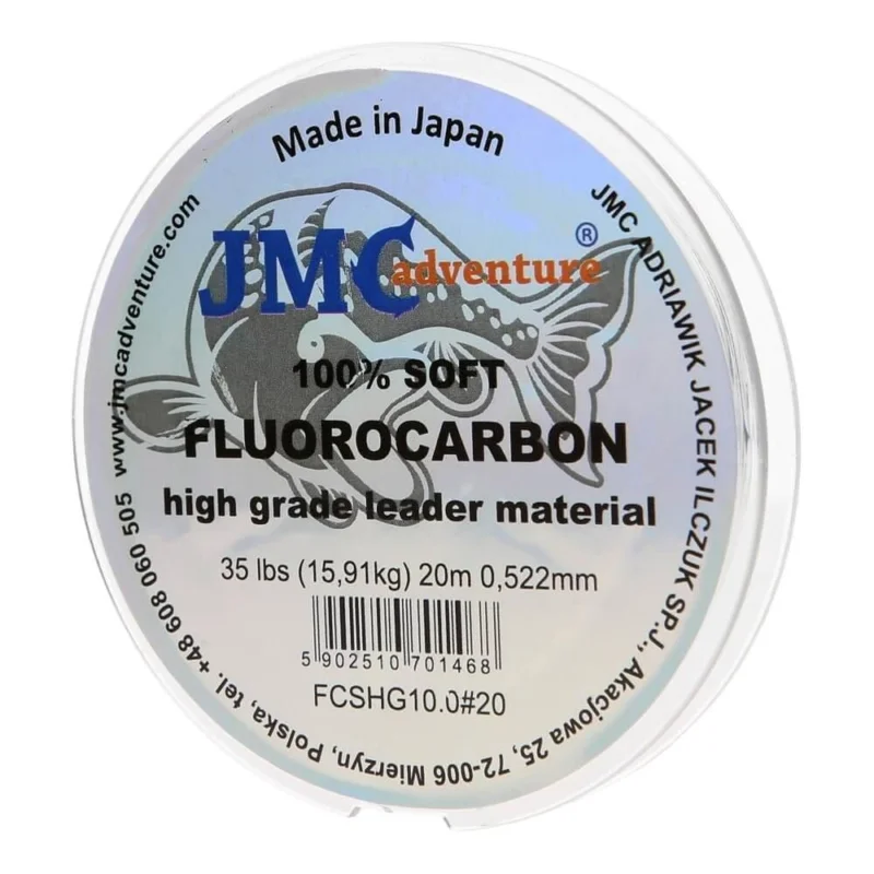 JMC FLUOROCARBON 35 LBS (15,91KG) 20M, 0.522MM Dodaj do koszyka