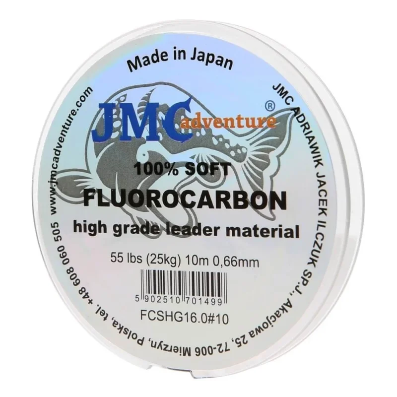 JMC FLUOROCARBON 55 LBS (25KG) 10M, 0.66MM Ograniczona ilość