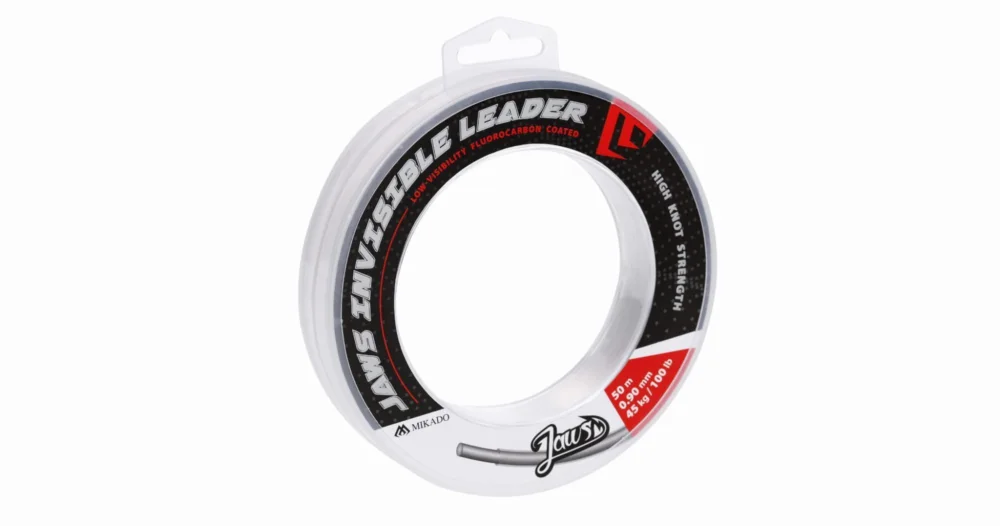Bezpieczna płatność Żyłka Mikado Jaws Invisible Leader 1.00mm/55kg/50m