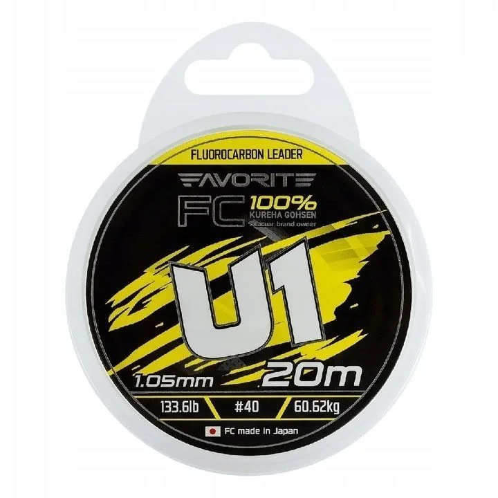 Fluorocarbon Favorite U1 FC 0.285mm 50m 5.97kg Niska cena