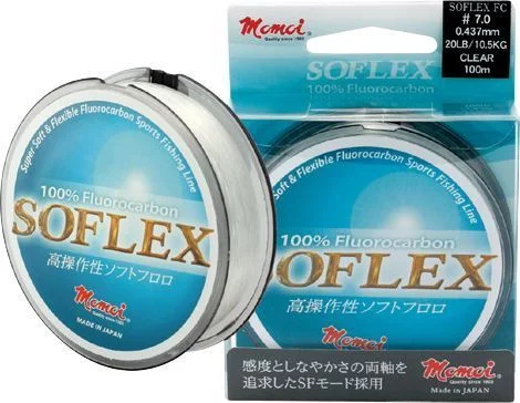 Fluorocarbon Momoi Soflex FC 0.23mm 4,3kg 50m Bezpieczne zakupy