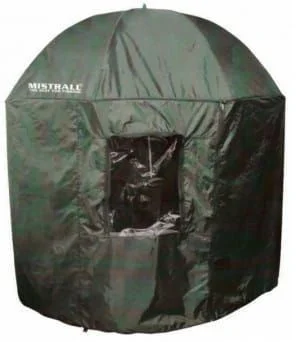 Nowość Parasol wędkarski z osłoną Mistrall - zabudowany 250cm