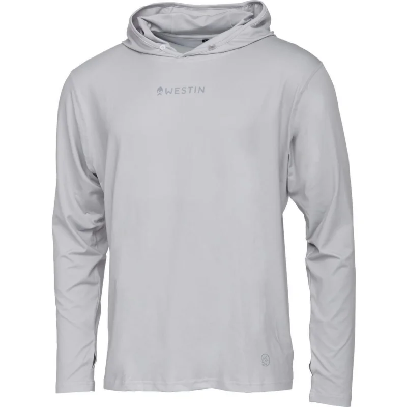 Bluza Westin Ledge UPF Hoodie Mist Grey - roz. XXL Premium