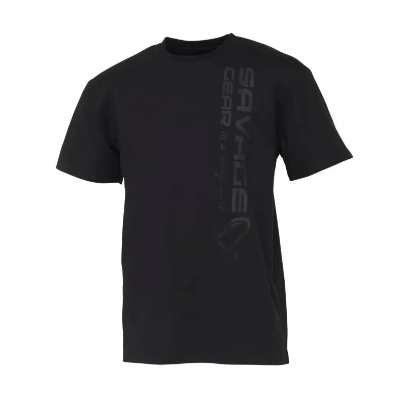 Kup online Koszulka Savage Gear Vertical Logo Tee XL Black