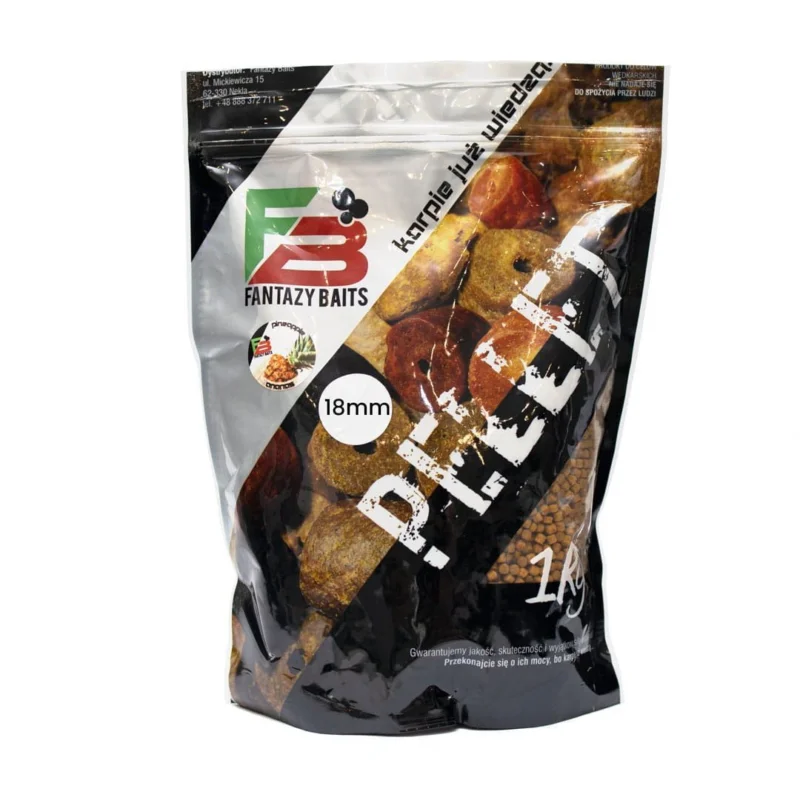 Dodaj do koszyka Fantazy Baits PELLET 1KG Ananas 18 mm