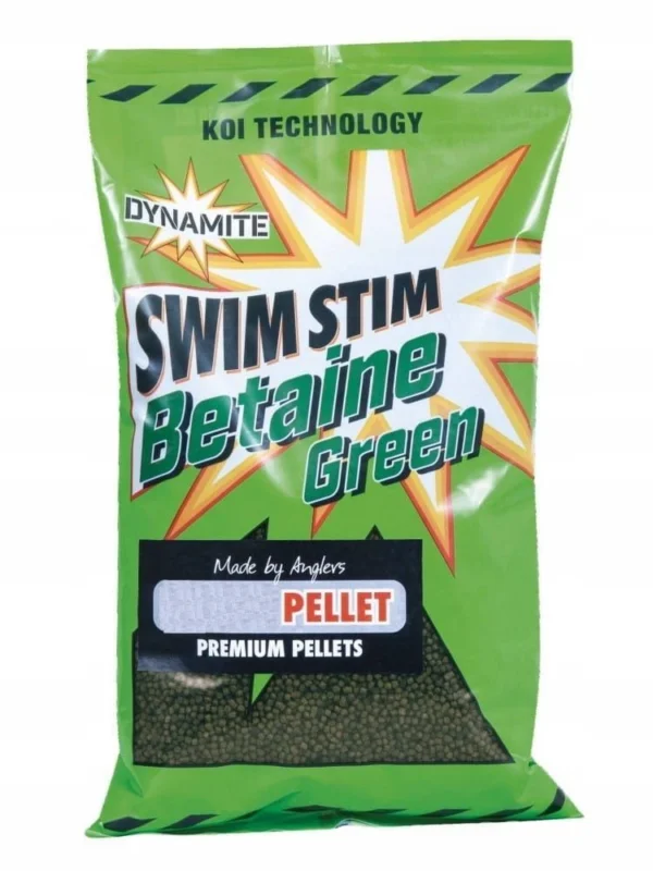 Pellet Dynamite Baits Swim Stim Betaine Green 2mm Rabat
