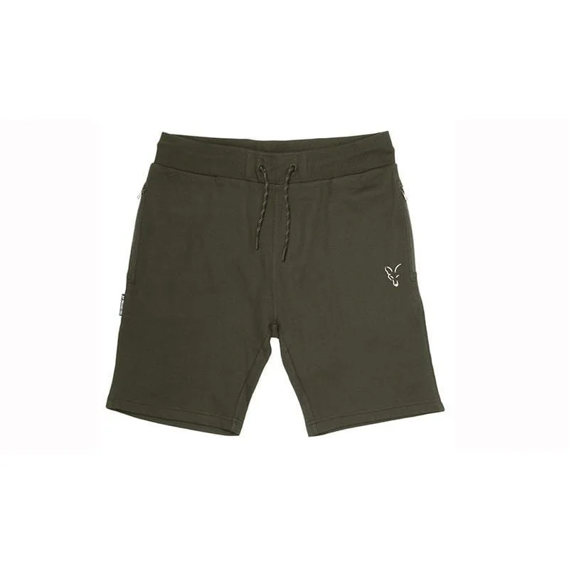 Fox Collection Green & Silver Lightweight Shorts S Wyjątkowa oferta