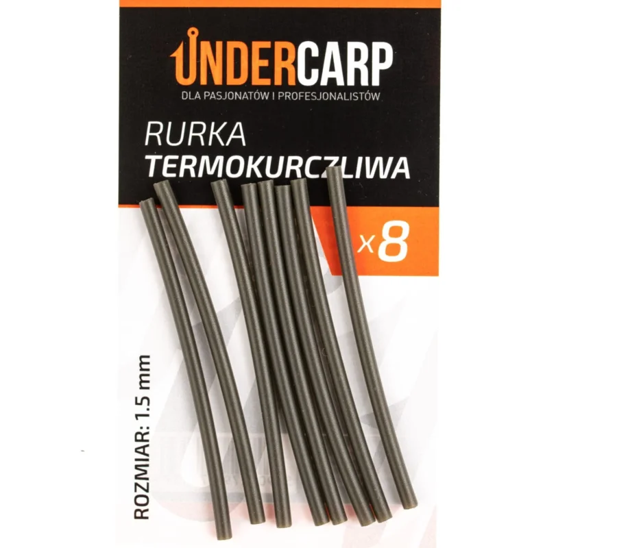 Taniej Undercarp Rurka termokurczliwa zielona 1,5 mm