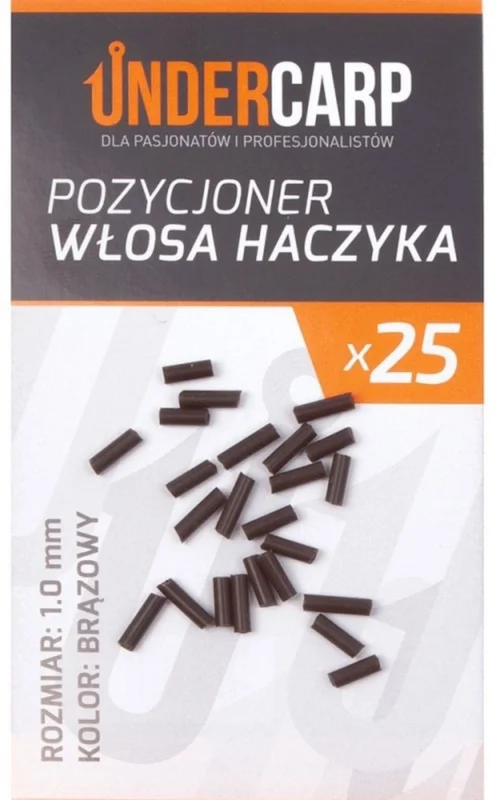 Cena promocyjna Pozycjoner Undercarp Włosa Haczyka Brązowy 1.0 mm