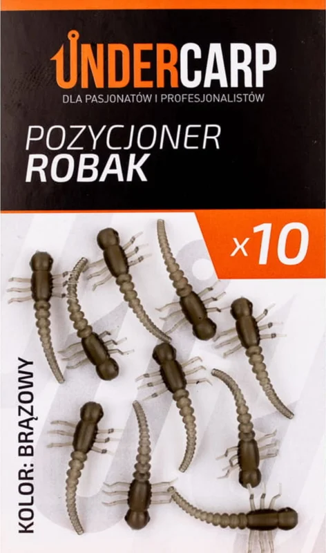 Niska cena Pozycjoner haczyka Undercarp Robak Brązowy