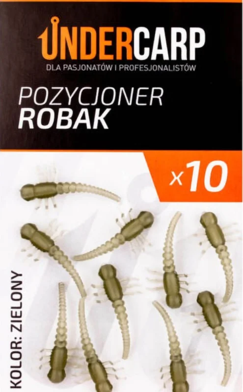 Hit sprzedaży Pozycjoner haczyka Undercarp Robak zielony