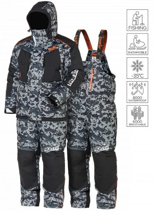 Nowość Zimowy Kombinezon Wędkarski - Norfin DISCOVERY 2 LE CAMO - XL