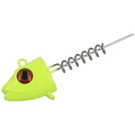 Wkręcane Główki Mikado Jaws Vertical 90g FLUO Taniej