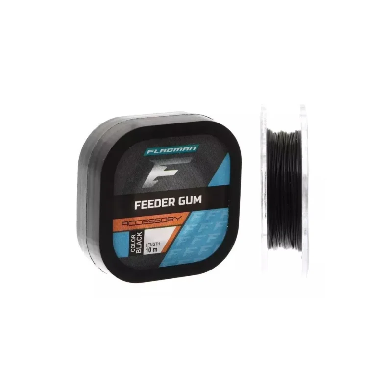 Niska cena Amortyzator Flagman Feeder Gum Black 0.80mm / 10m