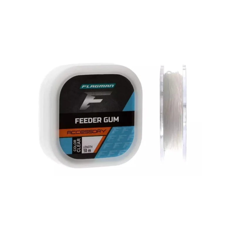 Amortyzator Flagman Feeder Gum Clear 0.60mm / 10m Szybka dostawa