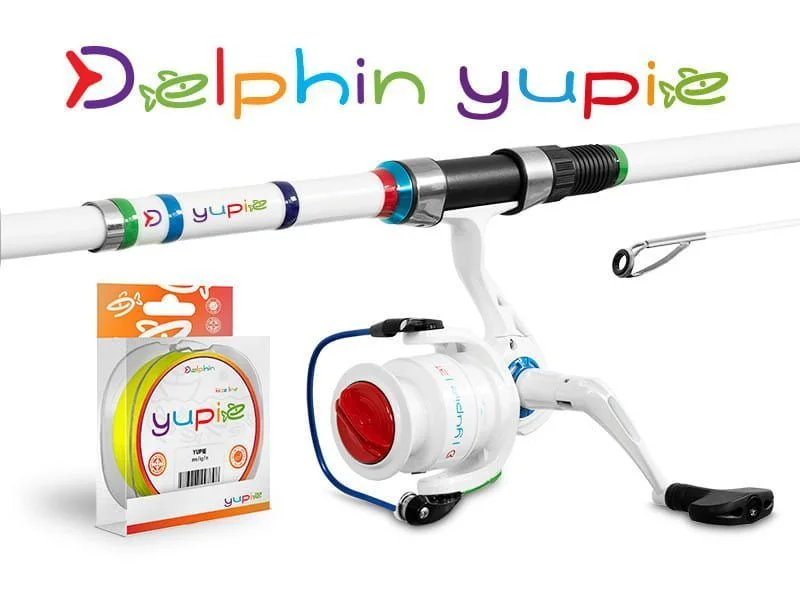 Zestaw dla dzieci Delphin YUPIE, 180cm + 3T + 0,22mm Premium