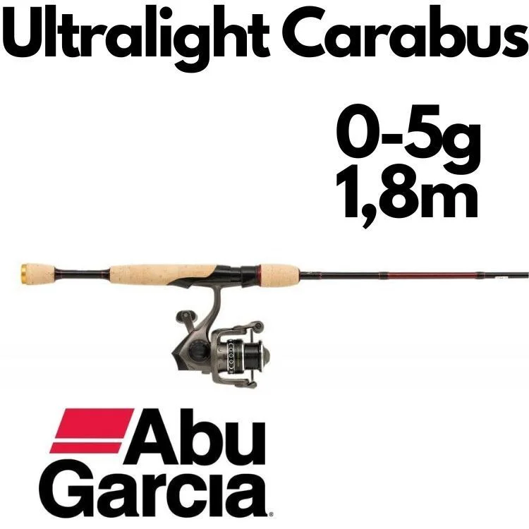Zestaw Abu Garcia Carabus Sabre Combo 1,80m / 0-5g - 1000 FD Ekspresowa dostawa