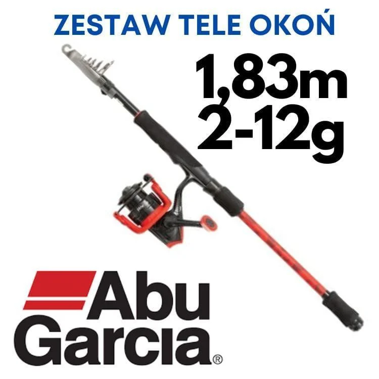 Hit sprzedaży Zestaw Okoniowy Abu Garcia Tele Okoń 1,83m2-12g - MAXXSP10