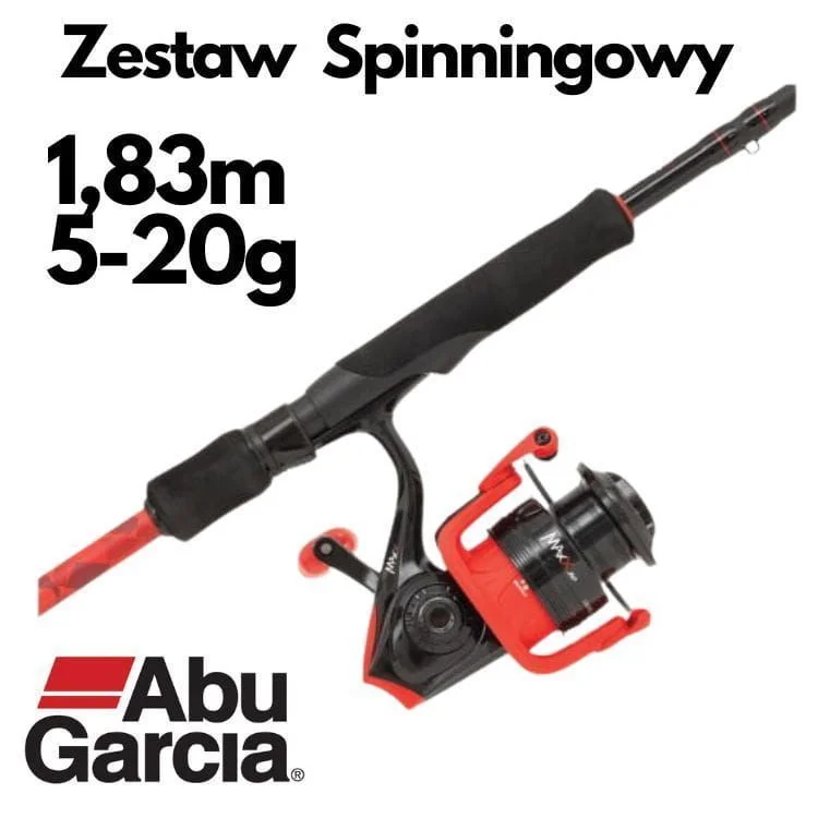 Wybór klientów Uniwersalny Zestaw Spinningowy Abu Garcia MAX X183cm 5-20g