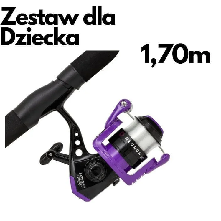 Tylko do końca tygodnia Zestaw Wędkarski MitchellNeuron Junior 1,7m