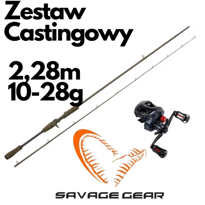 Zestaw Castingowy SG4 BC 2,28m / 10-28g + Demonic 150 LH Ostatnia szansa