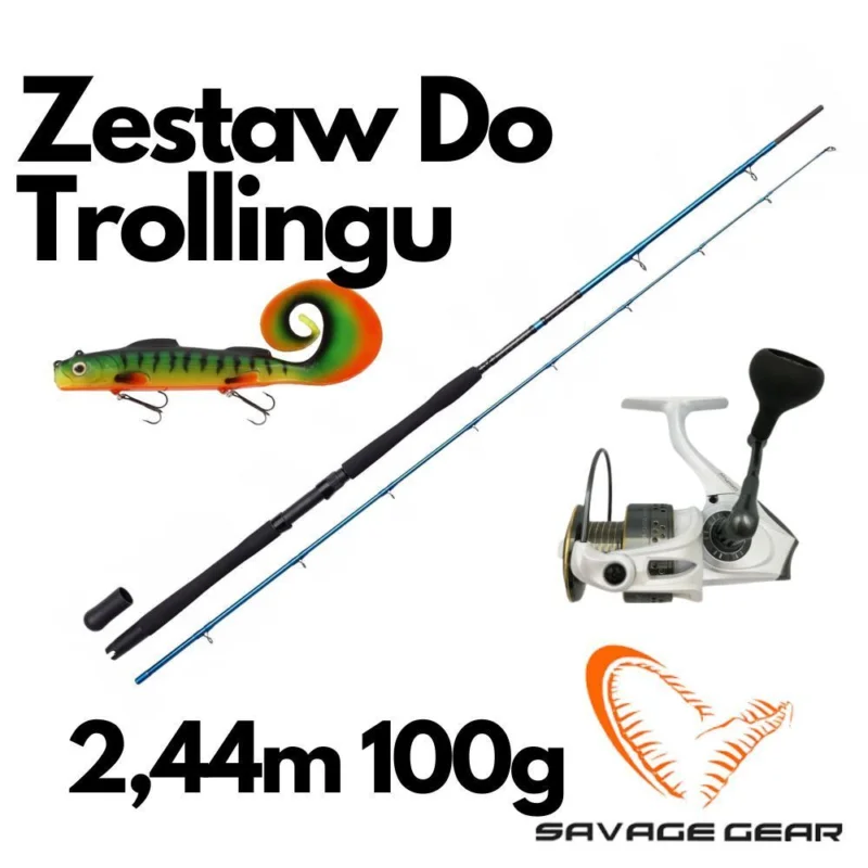 Zestaw do Trollingu 2,44cm / 10-100g + Max Pro 60 Kup online