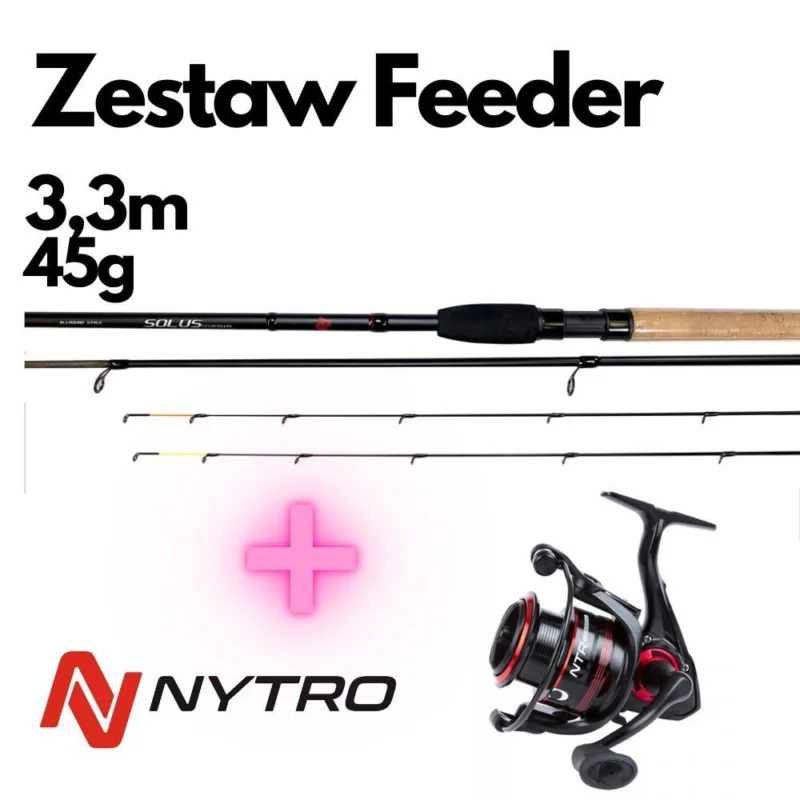 Ograniczona ilość Zestaw Feederowy Nytro 330cm/45g + NTR MK2 5002