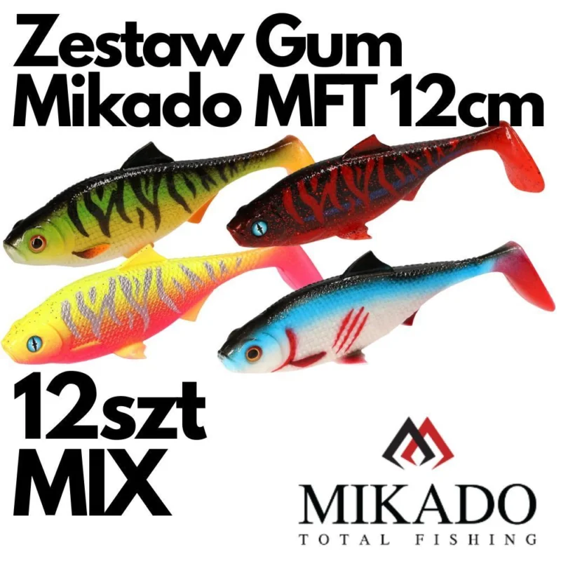 Ostatnie sztuki Zestaw Gum Mikado MFT Roach 12cm - 12szt.