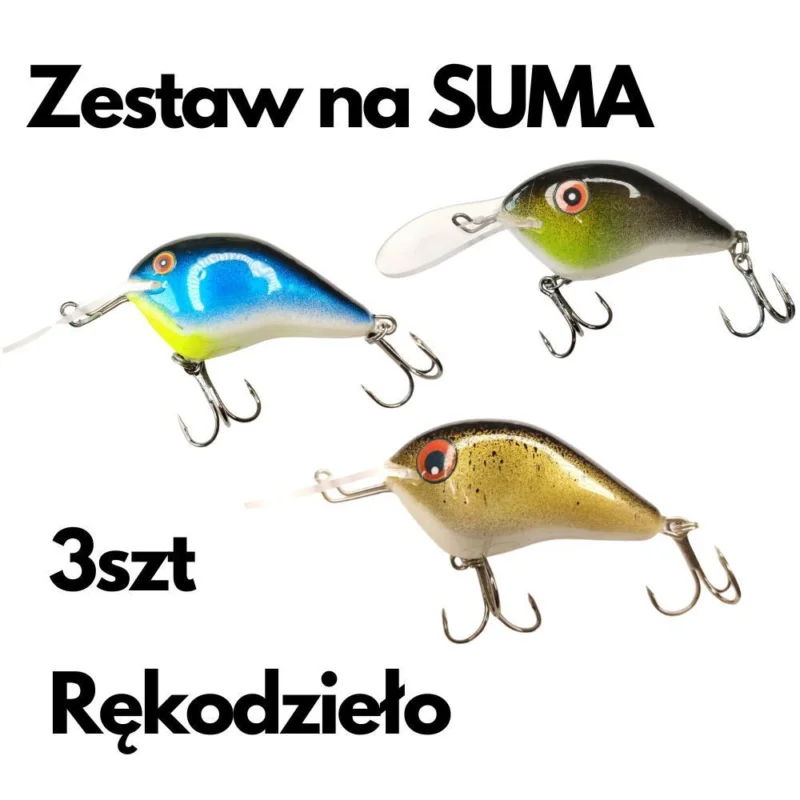 Zestaw Woblerów Champion na Suma 3szt Taniej