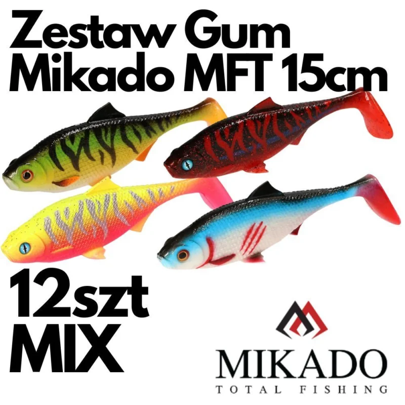 Zestaw Gum Mikado MFT Roach 15cm - 12szt. Oferta czasowa