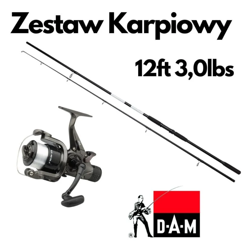 Oferta limitowana Zestaw Karpiowy BASE-X CARP 3.60m 3.00lb 2cz + 6000 FS