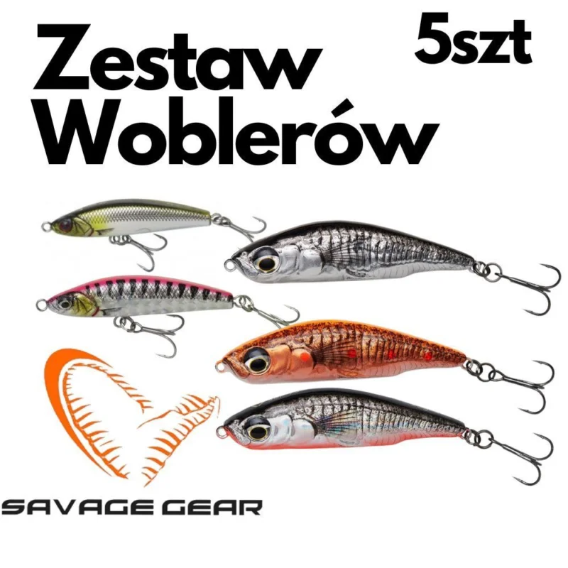 Zestaw Woblerow sg 5szt A Hit cenowy
