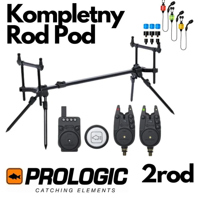 Wyprzedaż Kompletny RodPod Prologic 2 wędki