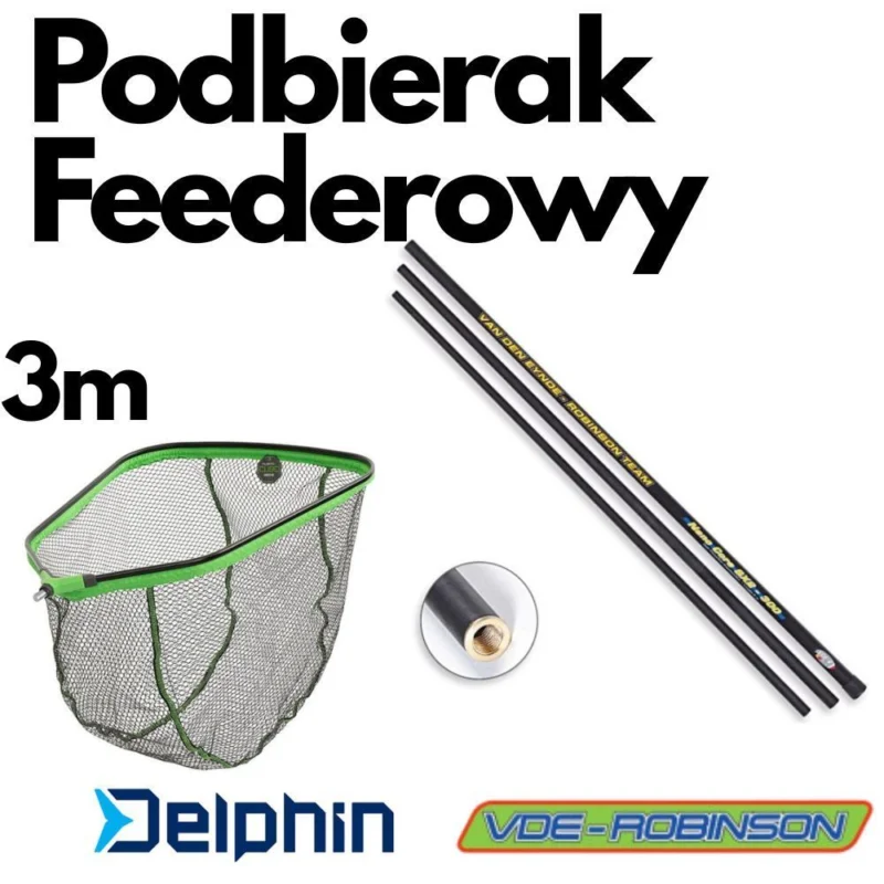 Zestaw Podbierak Feederowy Delphin + Sztyca 3m Robinson Sprawdź teraz