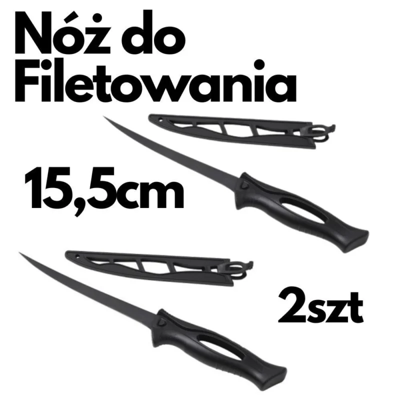 Zestaw 2 x Nóż do filetowania Ron Filet ostrze 15,5cm Zamów teraz