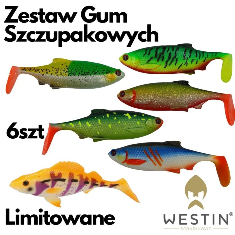 Zestaw Gum Szczupakowych Limited 6szt. Okazja
